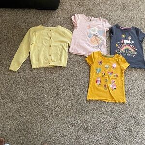 365 Kids Top Bundle For Girls Size 5T